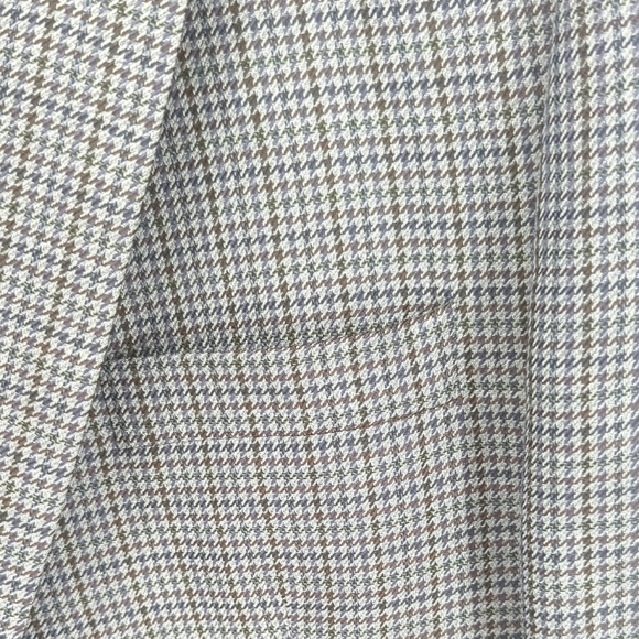 19923 Lauren Ralph Lauren Houndstooth Wool Blazer size 46L preppy Business casua - Picture 9 of 12